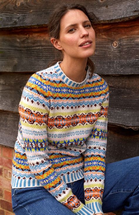 Westray Fair Isle Sweater | Multi in 2022 | Fair isle sweater, Fair ...