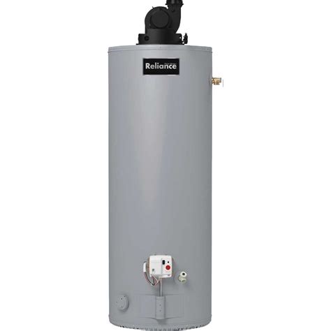 Reliance 40 Gal. Tall 6 Year 50,000 BTU Liquid Propane (LP) Gas Water ...