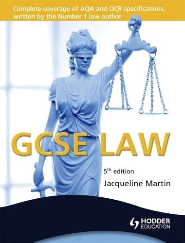 GCSE Law, 5th Edition : Martin, Jacqueline: Amazon.in: Books
