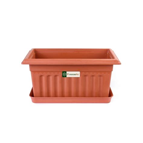 18 Inch Garden King UV Rectangle Planter