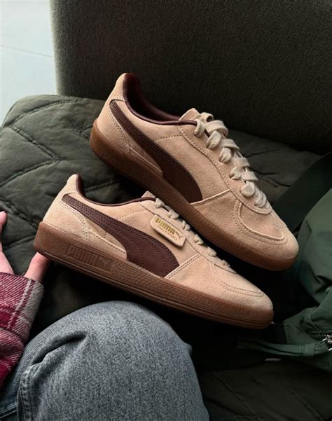 First Copy Shoes Puma Palermo Light Sand Chocotart