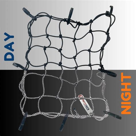 MOTOTECH | Buy BEST QUALITY REFLECTIVE Bungee Net – MOTOTECH Gear