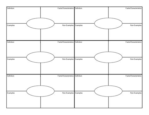 40 Best Frayer Model Templates (Word & PDF) ᐅ TemplateLab