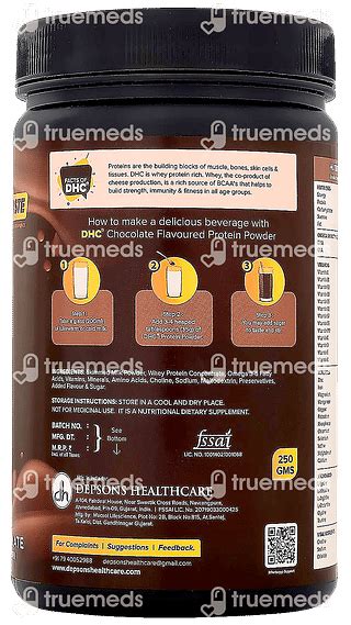 Depsons Dhc Protein Powder 250 Gm - Uses, Side Effects, Dosage, Price ...