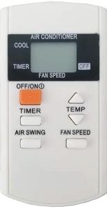 HDF Replacement Remote Control Compatible for Panasonic AC Remote ...