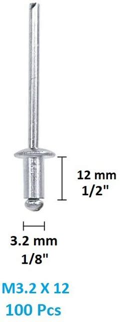 GSK Cut Aluminum Blind Rivet POP Rivets for Riveting Gun/Riveter ...