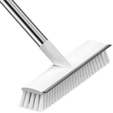 MHR Stainless Steel Bathroom Cleaning Brush with Wiper 2 in 1 - Tiles ...