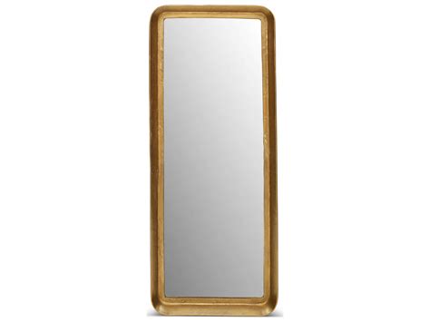 Urbia Vinod Antique Brass Rectangular Floor Mirror | URBIJVINODMIRAB