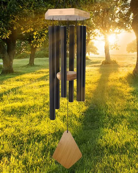 Amazon.com : Bursvik Large Aluminium Wind Chimes 37" Inches to Create a ...