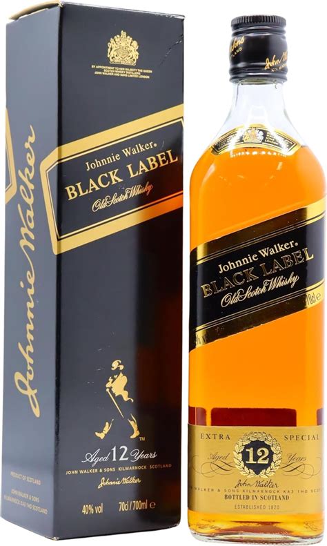 Scotch Whisky Johnnie Walker Black Label 12 Year Old Whisky India | Ubuy