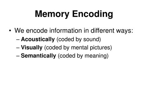 Encoding Memory Example 的图像结果