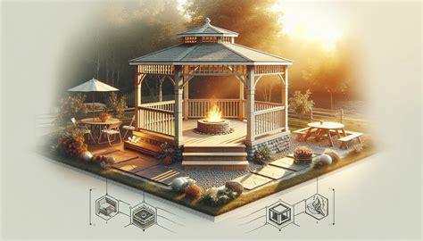 Gazebo With Fire Pit Inside: Design Tips For Cozy Outdoor Gatherings ...