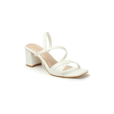 Buy Iconics White Back Strap Party Women Sandals Online