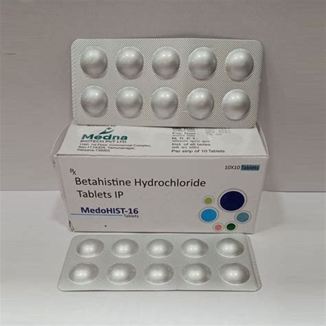 MEDOHIST-16MG Tablets Medna Biotech Pvt. Ltd.