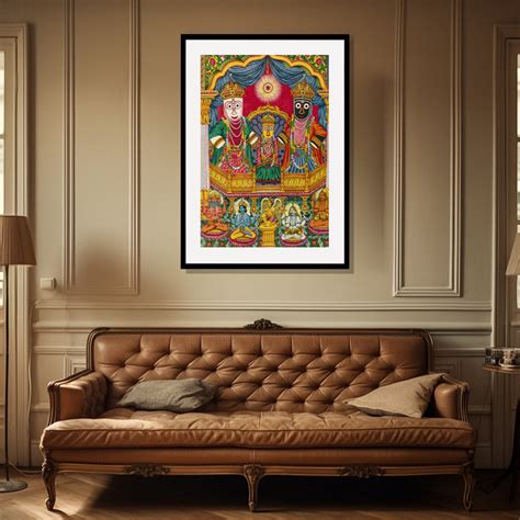 Raja Ravi Varma Artwork Painting - Jagannath – TheBimba.in