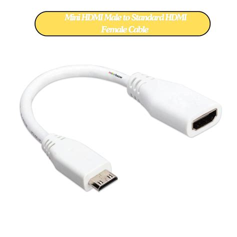 Raspberry Pi Official Mini HDMI Male to HDMI Female Converter