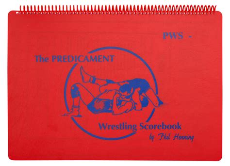 Image result for Wrestling ScoreBook