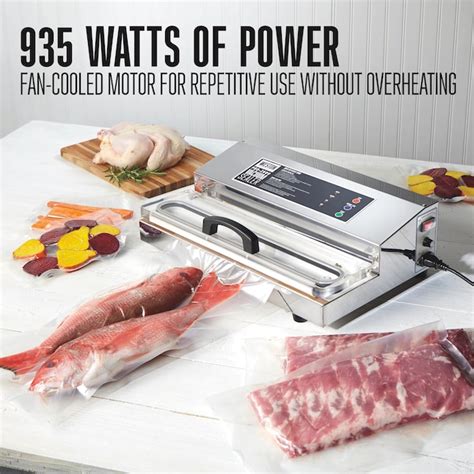 Weston Stainless Steel Vacuum Sealer 9-in H x 23-in W x 15.13-in D 65 ...