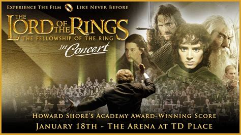 1The Lord of the Rings: The Fellowship of the Ring - In Concert, TD ...