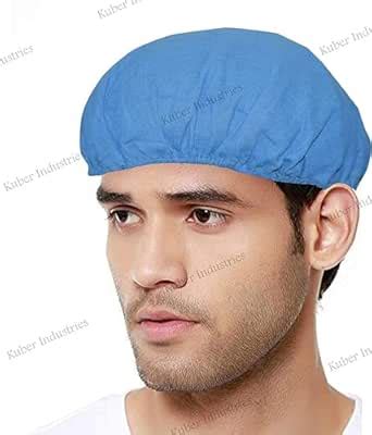 Kuber Industries 100% Cotton Reusable Stretchable Anti Pollution Caps ...