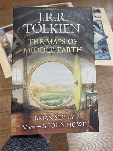 My maps of Middle Earth has just arrived : r/tolkienbooks