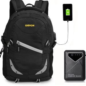 OMRON BAGS Smart Backpack With Ready to Charge for Office, College ...