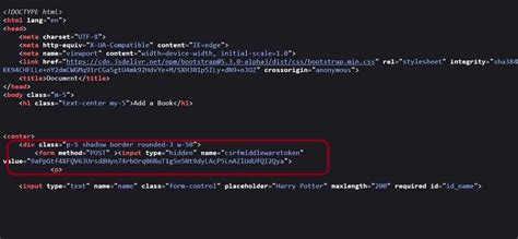 Initialize the CSRF Token in HTML 的图像结果