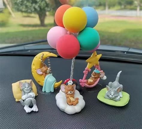 YOURKARTS Tom & Jerry Cute Sleeping Car Interior Accessory-Cute Toy for ...