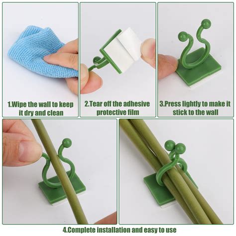 Plant Support Clips 150PCS for Climbing Vines & Garden | Optifit – Eleboat
