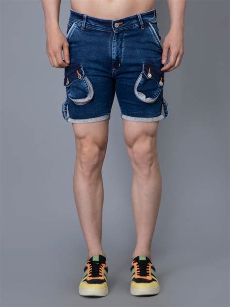 Designer Mens Denim Shorts in India | Men Cargo Shorts In India – Shio.in