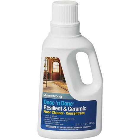 Once 'n Done 32 Oz. Resilient & Ceramic Floor Cleaner Concentrate - www ...