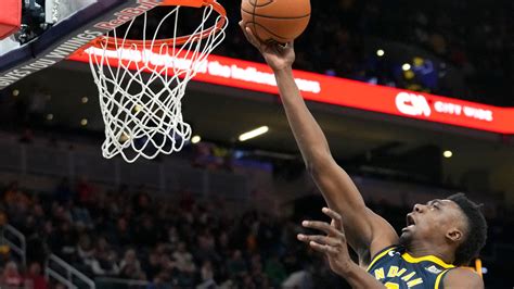 Pacers' Thomas Bryant scores 22 points in Myles Turner's absence