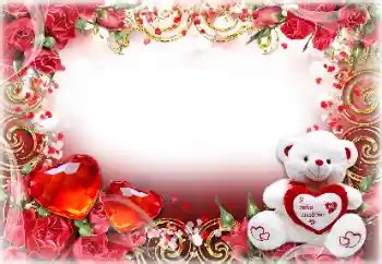 Cartes et cadres gratuits pour St Valentin avec votre photo