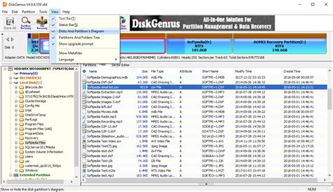 Image result for Partition Table DiskGenius