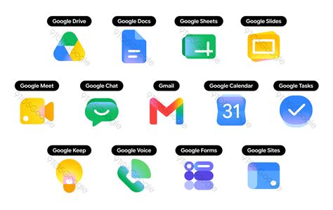 Google's gradient icons for Gmail and other apps are big redesigns