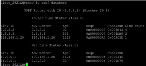 ospf configuration troubleshooting