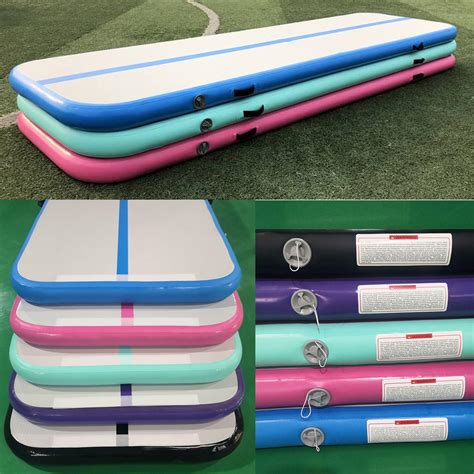 Snapklik.com : Inflatable Gymnastics Mat Air Track Tumbling Mat 10ft ...