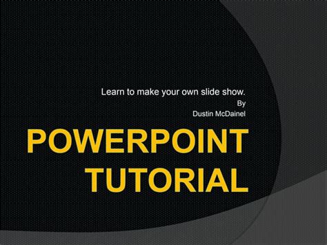 Image result for PowerPoint Slideshow Tutorial