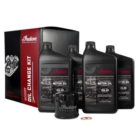 Genuine Indian Motorcycles Scout Oil Change Kit, | Ubuy India