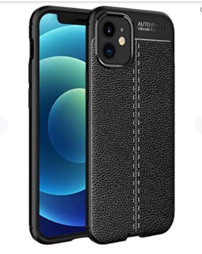 Octer® iPhone 12 Back Case Cover | Fashion Leather Soft: Amazon.in ...