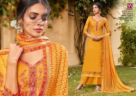 MEGHALI SUIT MOHINI VOL 4 ELEGANT LOOKS DESIGNER LADIES SALWAR SUITS ...