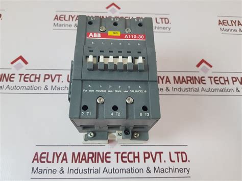 Abb A110-30 Contactor With Cal18-11 – Aeliya Marine Tech