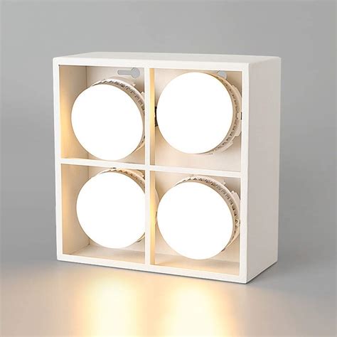 Buy Popertr White Square Surface ed Downlight Energy-saving LED CRI85 ...