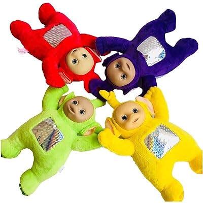Buy 4 Pc Set Teletubbies 8" Plush Dolls Dipsy Po Tinky Winky Laa Laa ...