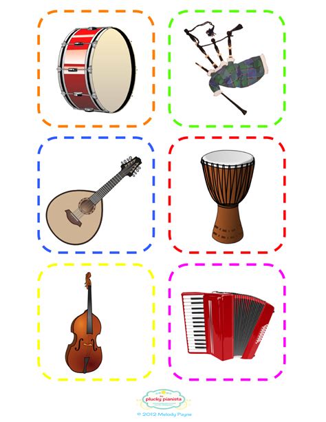 Printable Pictures of Instruments 的图像结果