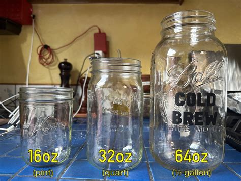 Mason Jar Size Cheat Sheet – Netninja.com
