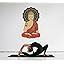 rawpockets Lord Buddha Under Tree and Quote on Mind PVC Vinyl Wall ...
