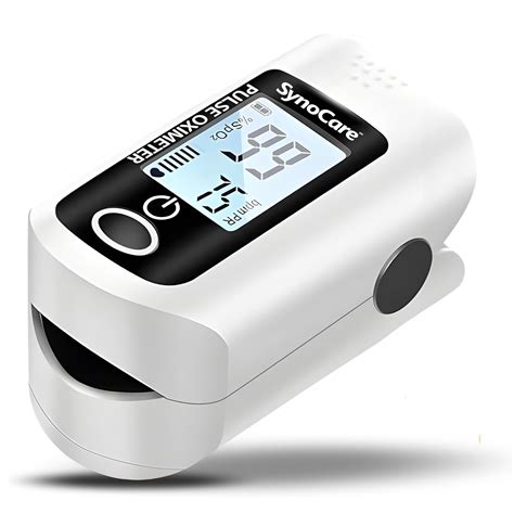 SYNOCARE Pulse Oximeter Fingertip, Blood Oxygen Saturation Monitor ...