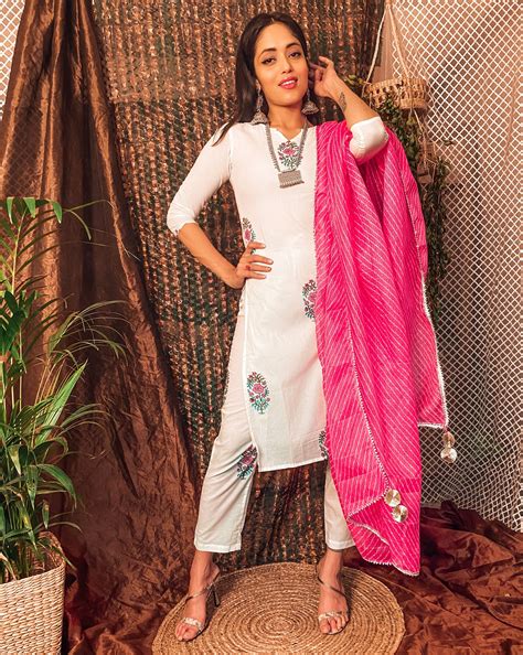 Cotton white suit set