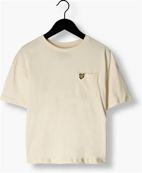 Beige LYLE & SCOTT T-shirt POCKET TEE | Omoda